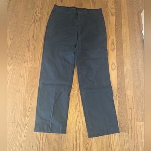 Brooks Brothers Advantage Chino Clark 32/30 Men's Navy Blue Pants Straight